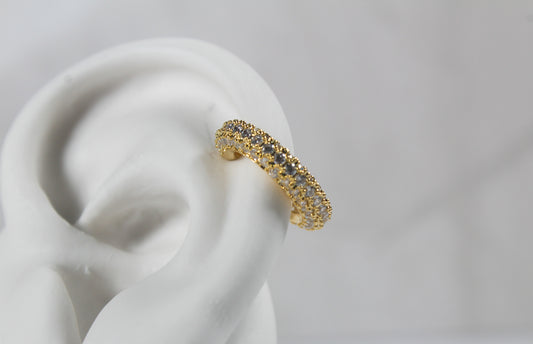 Ear Cuff dorado brillante