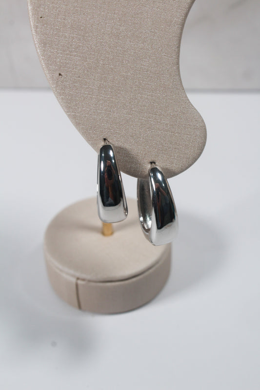 OG silver hoops