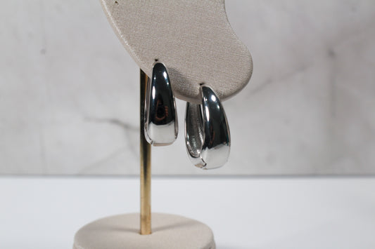 OG silver hoops