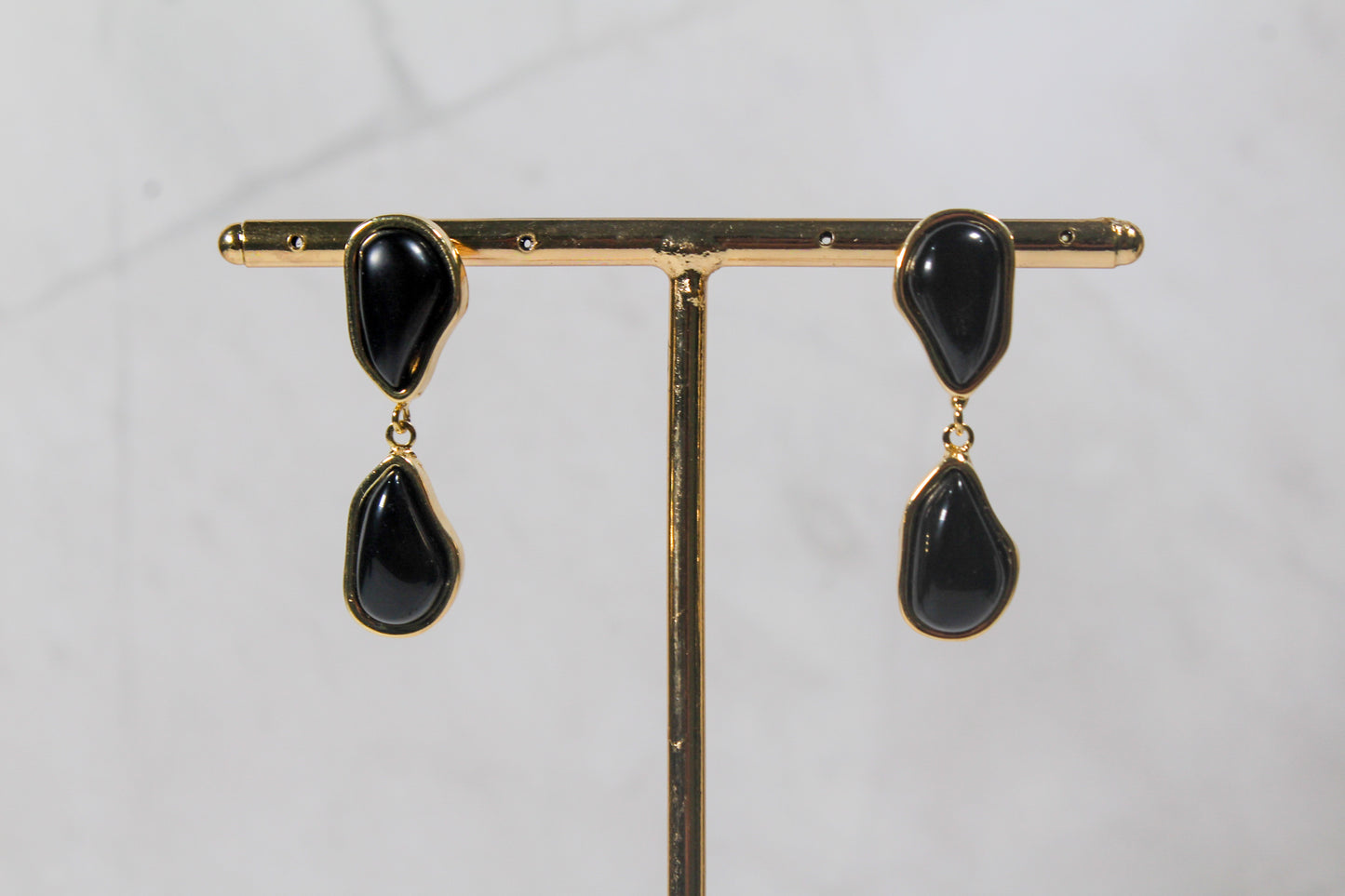 Black Pearls Earring